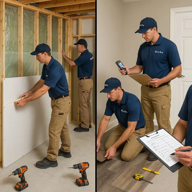Repairs and Reconstruction process in Whitfield County, GA